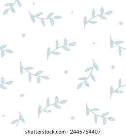 Floral hand drawn seamless pattern. Beautiful vector hand drawn texture. Romantic background for web pages, wedding invitations, save the date cards, spring decorations. Rustic spring vector texture.