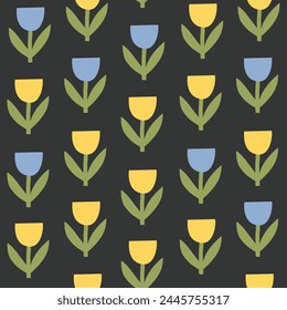 Floral hand drawn seamless pattern. Beautiful vector hand drawn texture. Romantic background for web pages, wedding invitations, save the date cards, spring decorations. Rustic spring vector texture.