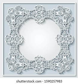 Floral hand drawn vector border. Nature elements and objects  illustration. Frame design.