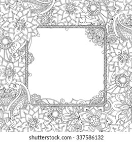 8400 Top Flower Border Coloring Pages Pictures