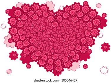 floral heart