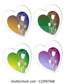 floral heart