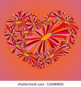 floral heart
