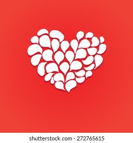 Floral heart