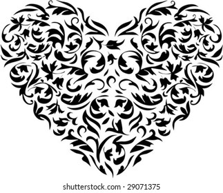 floral heart