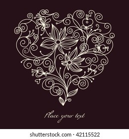 floral heart