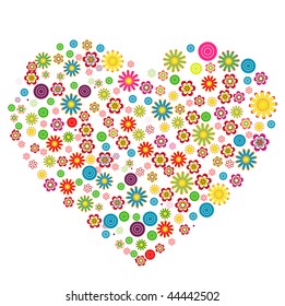 Floral heart