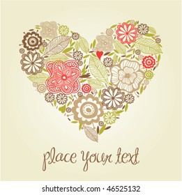floral heart
