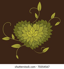 Floral heart