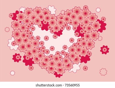 floral heart