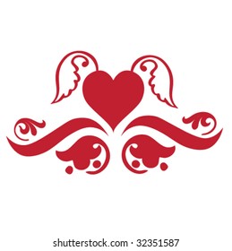 floral heart #4
