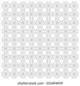 Floral Heart Pattern vector illustration (Valentine's Day Concept), Southeast Asia Art Design