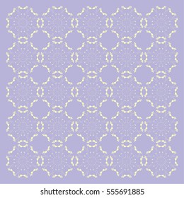 Floral Heart Pattern vector illustration (Valentine's Day Concept), Southeast Asia Art Design