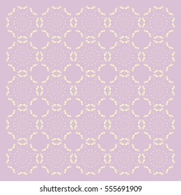 Floral Heart Pattern vector illustration (Valentine's Day Concept), Southeast Asia Art Design