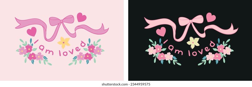 diseño de patrones de impresión floral vectorial cardíaco