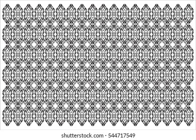 Floral Hearts vector illustration, texture, pattern, background, textile, backdrop, wallpaper, Southeast Asia Art Design