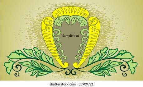 Floral heraldic