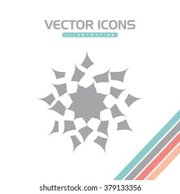 floral icon design 