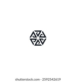 Floral icon logo flat vector design