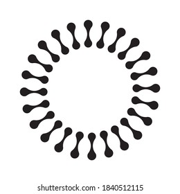 floral icon symbol vector illustration isolated against white background