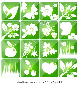 floral icons