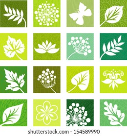 Floral icons