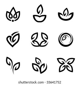 floral icons