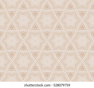 floral illusion. seamless pattern. vector illustration. beige color. for design, interior, invitation