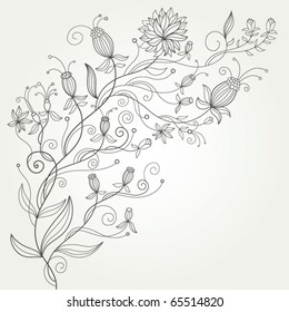  Floral illustration