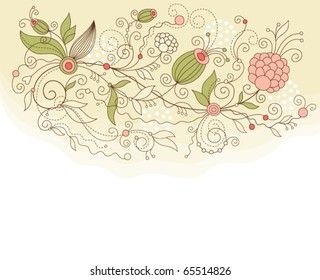 Floral illustration