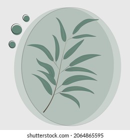Floral illustration for design, print, fabric or background