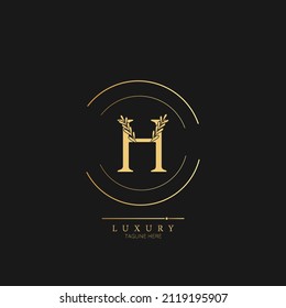 Floral Initial Alphabet H flowers bouquet composition. Elegant collection for wedding invites decoration, logo other concept ideas.