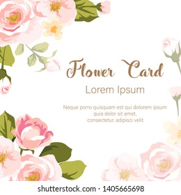 floral invitation background for wedding, anniversary and many more