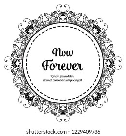 Floral Invitation elegant card vector Design