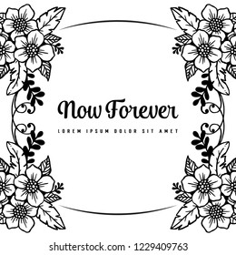 Floral Invitation elegant card vector Design