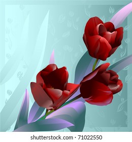 floral invitation for life events
