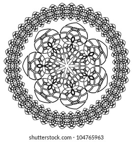 Floral Islamic Ornament. Jpeg Version Also Available In Gallery.