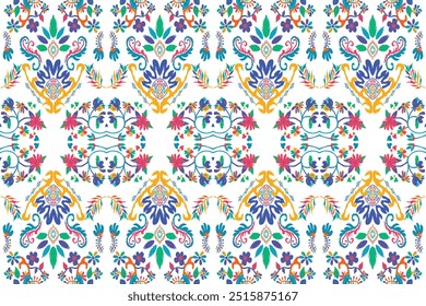 Floral knitted design pattern.knitted embroidery,geometric ethnic pattern traditional.knitted oriental pattern."This content was created using vector drawing tools and software, not generated by AI"
