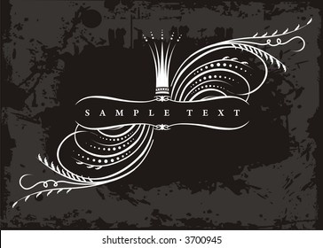 floral label