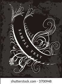 floral label