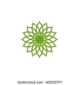 Floral Leaf Logo Vector