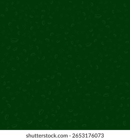 DISEÑO DE PATRÓN SIN FISURAS DE HOJAS FLORALES COLOR PASTEL PLANO VERDE DIBUJADO A MANO FORMAS DE GARABATOS PLANTILLA FONDO ABSTRACTAS VECTOR DE DISEÑO DE MODA