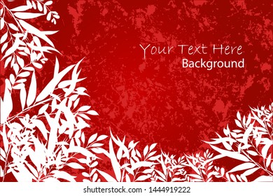 floral leaf texture background pattern