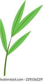 floral leaves, design, nature, summer, illustration, graphic, vector, tropical, spring, leaves, branch