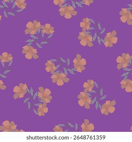 Floral liberty pattern. Modern floral design perfect for fashion and decoration