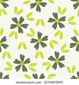 Floral liberty pattern. Plant background for fashion, tapestries, prints. Modern floral design perfect for fashion and decoration