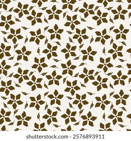 Floral liberty pattern. Plant background for fashion, tapestries, prints. Modern floral design perfect for fashion and decoration