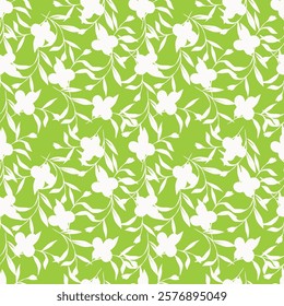 Floral liberty pattern. Plant background for fashion, tapestries, prints. Modern floral design perfect for fashion and decoration