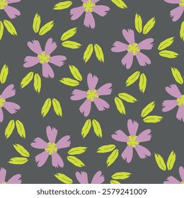 Floral liberty pattern. Plant background for fashion, tapestries, prints. Modern floral design perfect for fashion and decoration