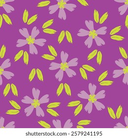 Floral liberty pattern. Plant background for fashion, tapestries, prints. Modern floral design perfect for fashion and decoration